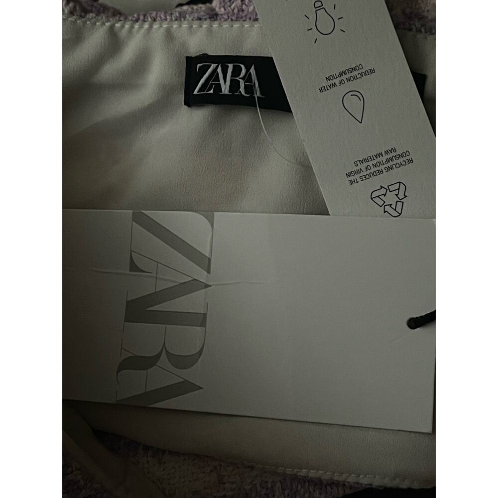 New Zara Tweed Cropped Top‎ - Picture 7 of 7